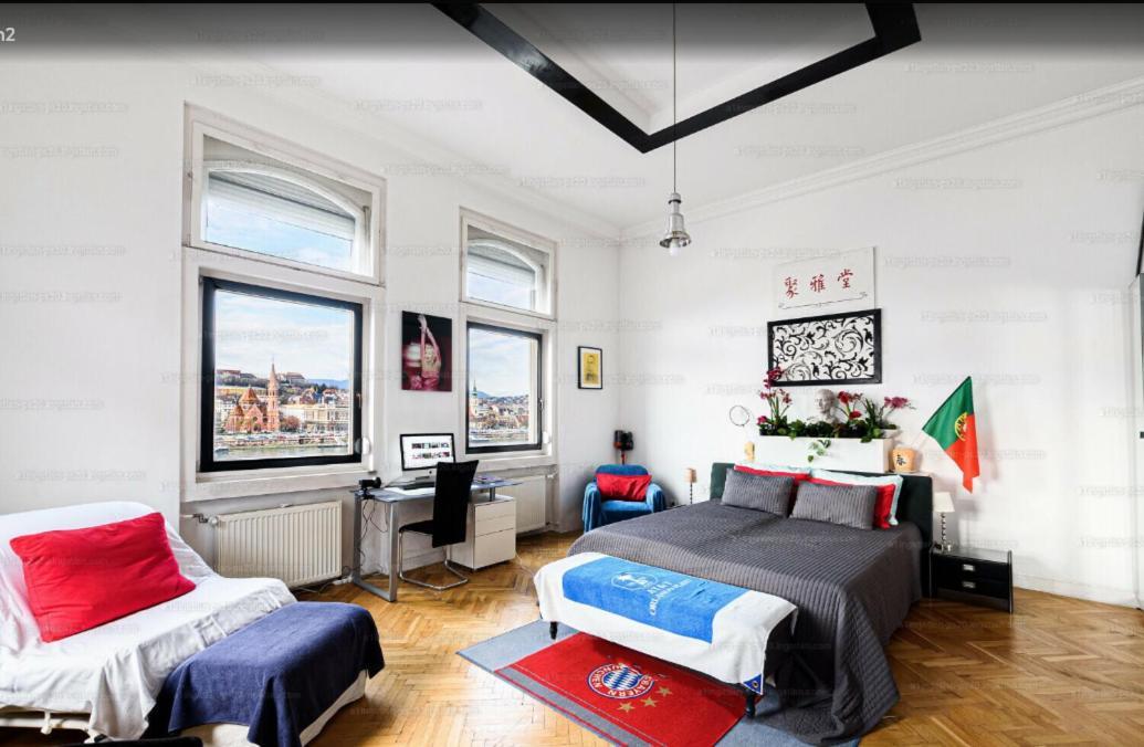 Danu-Duna Lägenhet Budapest Exteriör bild